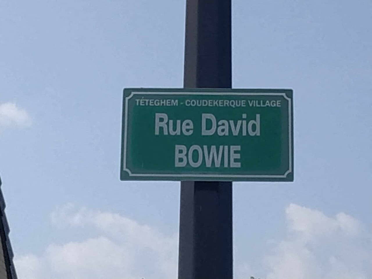 , Rue David-Bowie à Paris : non, ce n&rsquo;est pas la première du monde, il en existe une dans le Nord